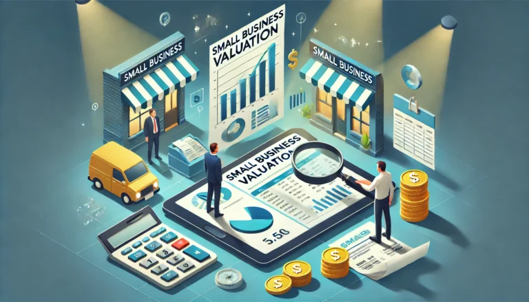 small business valuation' concept