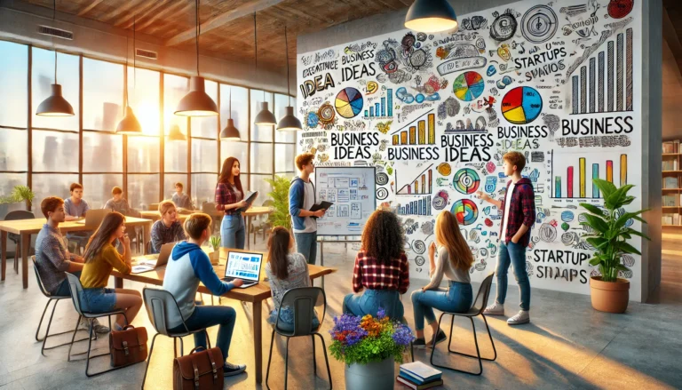 brainstorming business ideas for teens